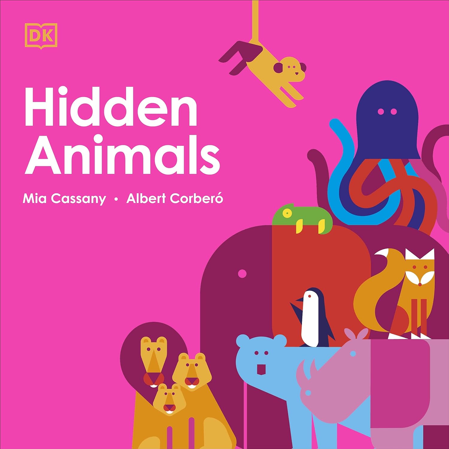 DK Hidden Animals Search and Find (Board Book)