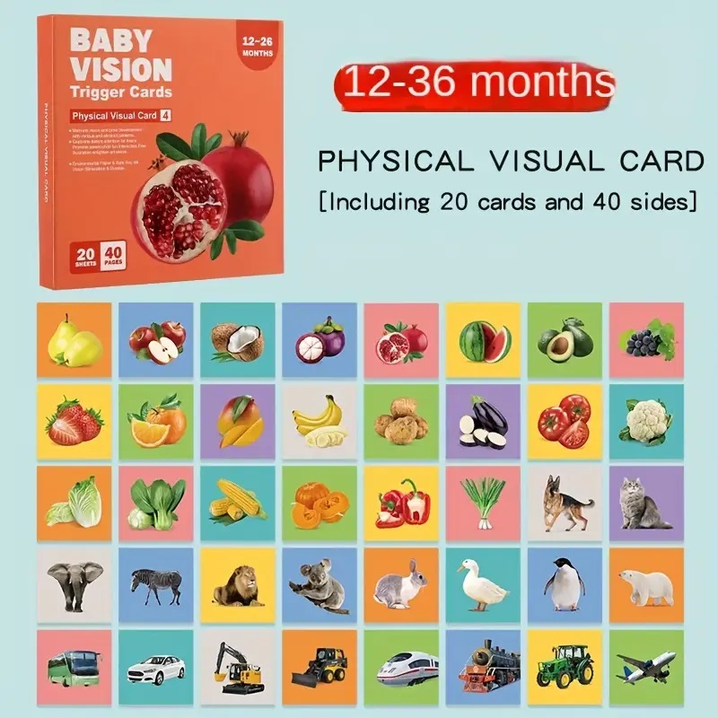 Baby Vision Trigger Cards 12-36 Month