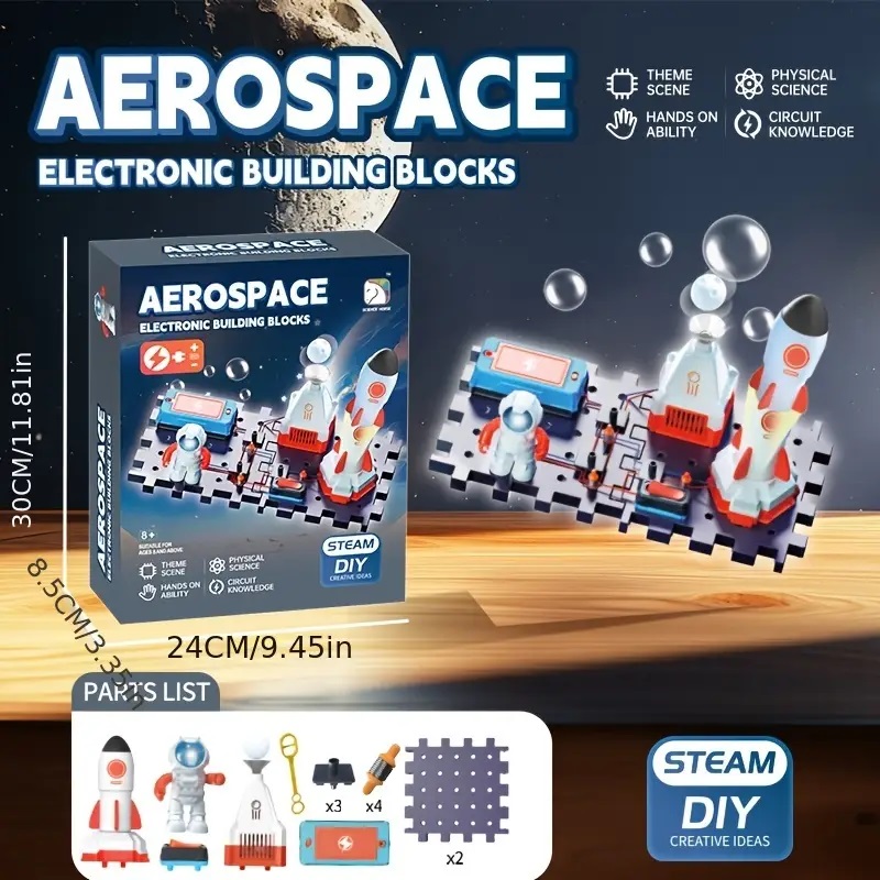 Circuit Building Block Set, Astronaut Science Exploration