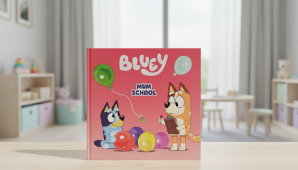 Bluey Mum School - Hardcover