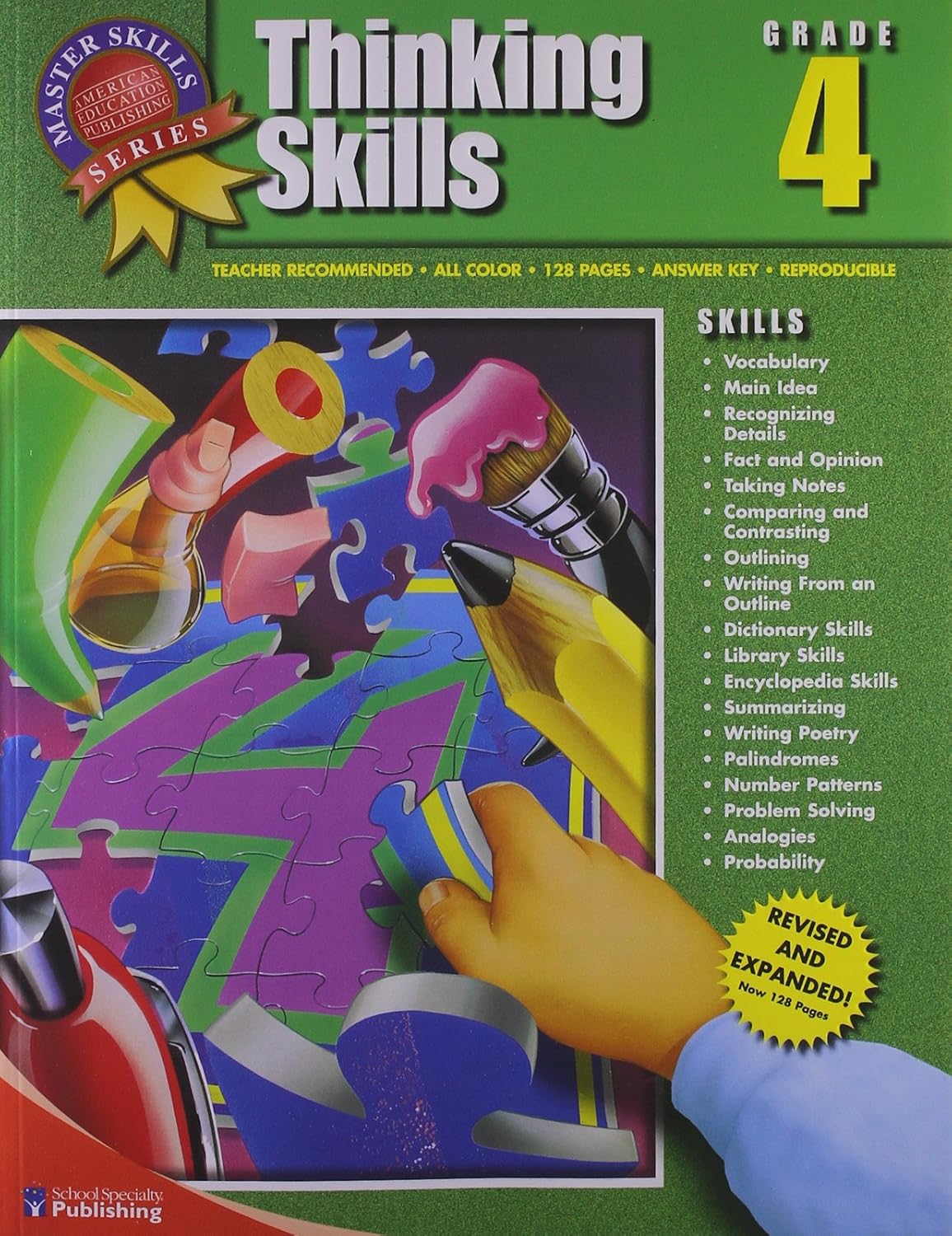 Thinking Skills, Grade 4 (Master Skills) Paperback