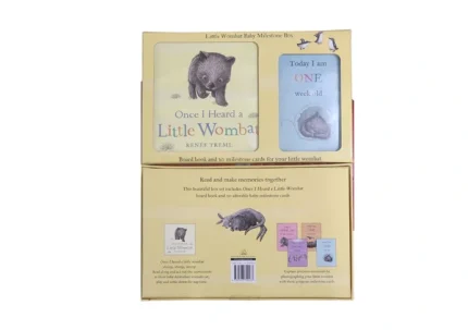 Little Wombat Baby Milestone Box: Once I Heard a Little Wombat
