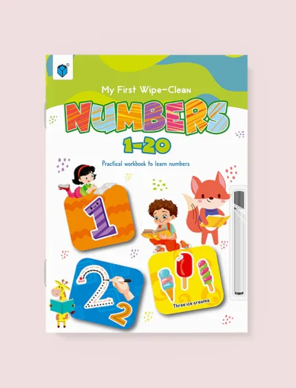 MY FIRST WIPE-CLEAN-NUMBERS 1-20