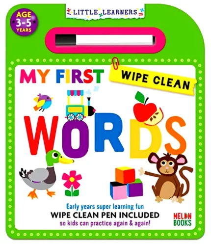 My First Wipe Clean: Words (Board Book)