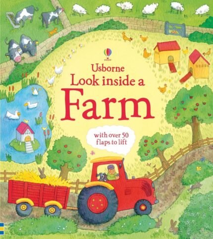Usborne Look Inside a Farm Lift-the-Flap Book